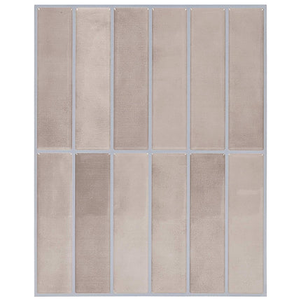 Rektangulær flise 10 pcs Beige Kaffe 29 x 23 x 0,08 cm
