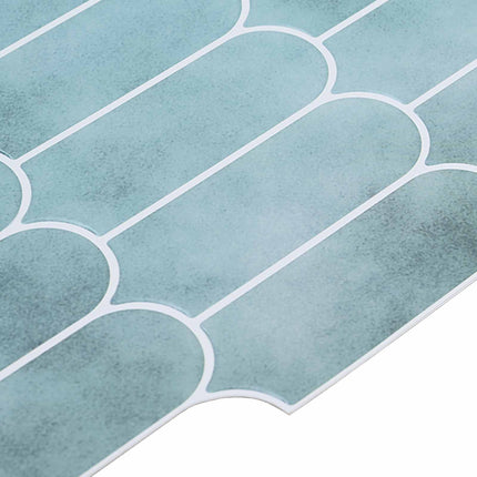 Fjerflise 10 pcs Grøn 30 x 30 cm Polyurethan og PET