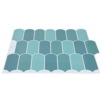 Fjerflise 50 pcs Blå 30 x 30 cm Polyurethan og PET