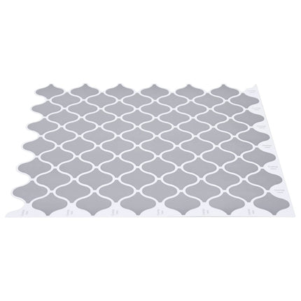 Lanturn Flise 20 pcs Grå 27 x 27 cm Polyurethan og PET