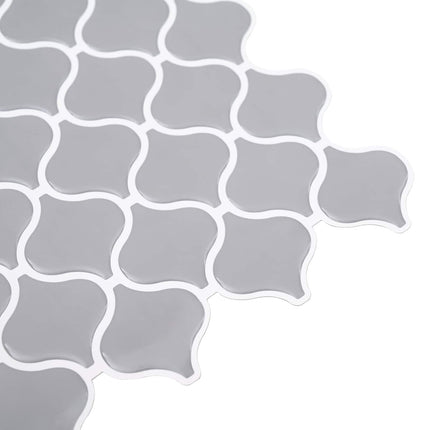 Lanturn Flise 50 pcs Grå 27 x 27 cm Polyurethan og PET