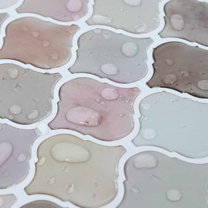 Lanturn Flise 10 pcs Beige 27 x 27 cm Polyurethan og PET
