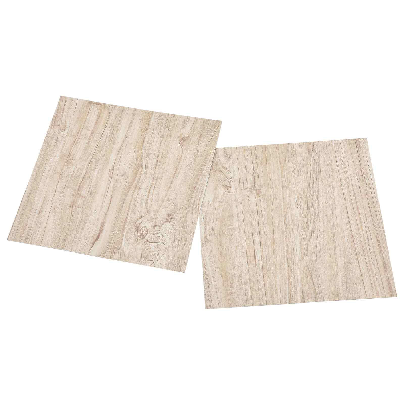 Selvklæbende Gulvplanker 30,5 x 30,5 cm 20 pcs PVC