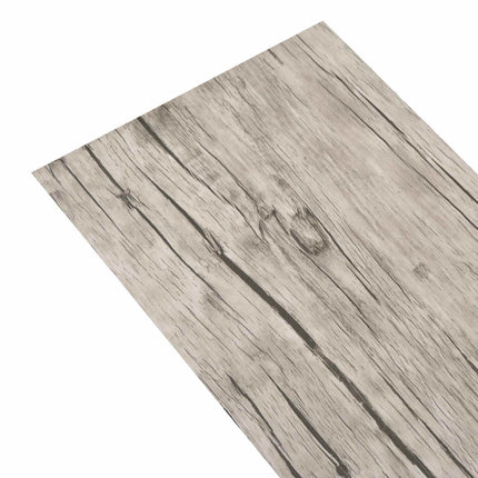 Selvklæbende PVC Plankegulve 30,5 x 61 cm 28 pcs PVC Vasket Eg