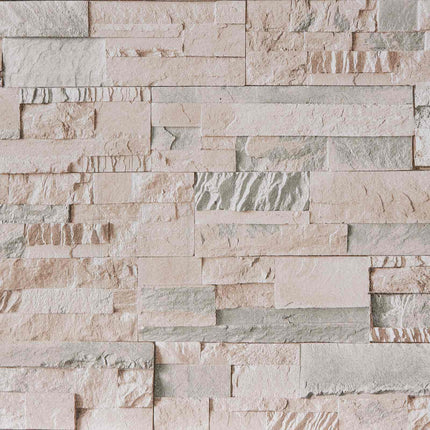 3D stentapet Beige 10 x 0,53 m Ikke-vævet stof