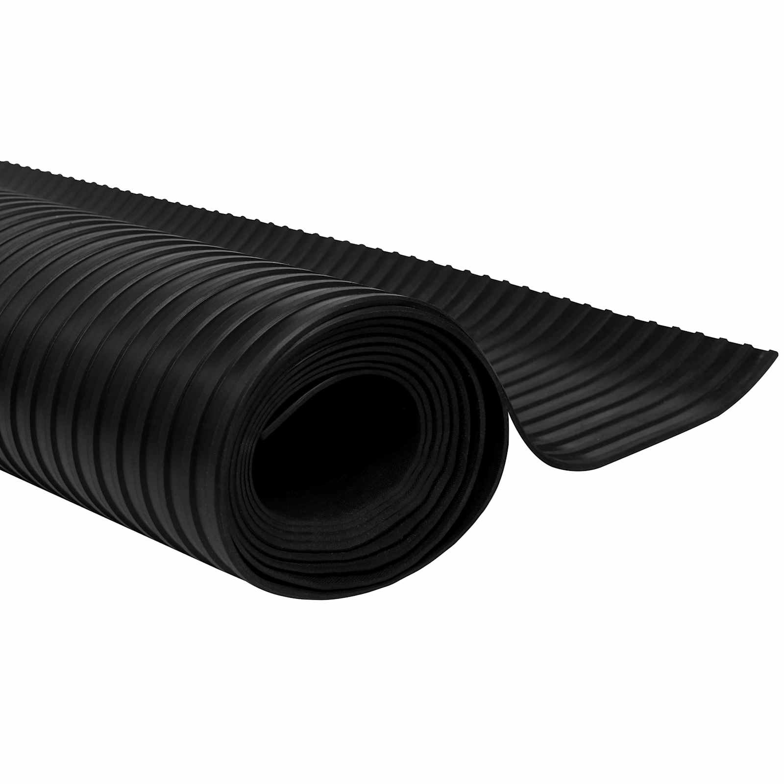 Gulvmåtte Sort 1,5 x 2 m Gummi
