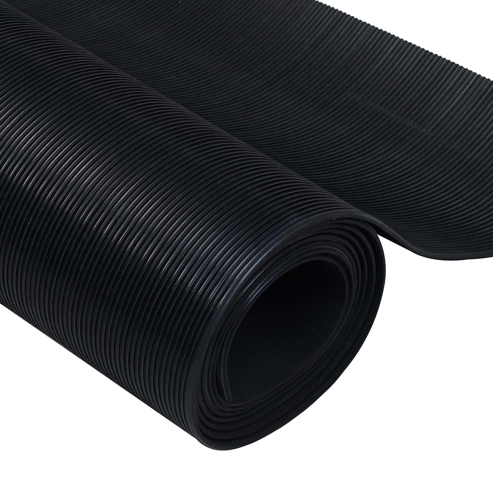 Gulvmåtte Sort 1,5 x 2 m Gummi