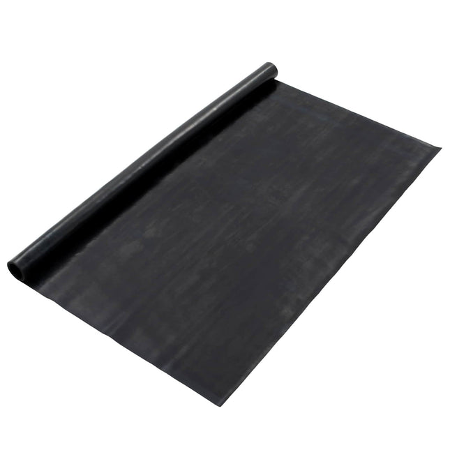 Gulvmåtte Sort 1,2 x 5 m Gummi