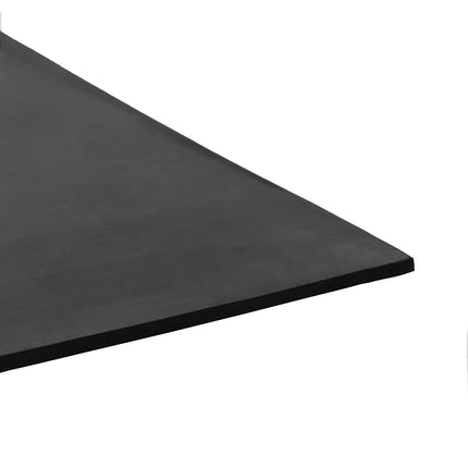 Gulvmåtte Sort 1,2 x 2 m Gummi