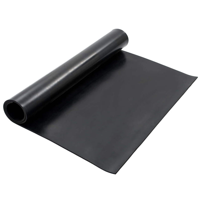 Gulvmåtte Sort 1,2 x 2 m Gummi