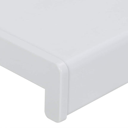 Vindueskarm Hvid 160 x 15 x 4,5 cm PVC