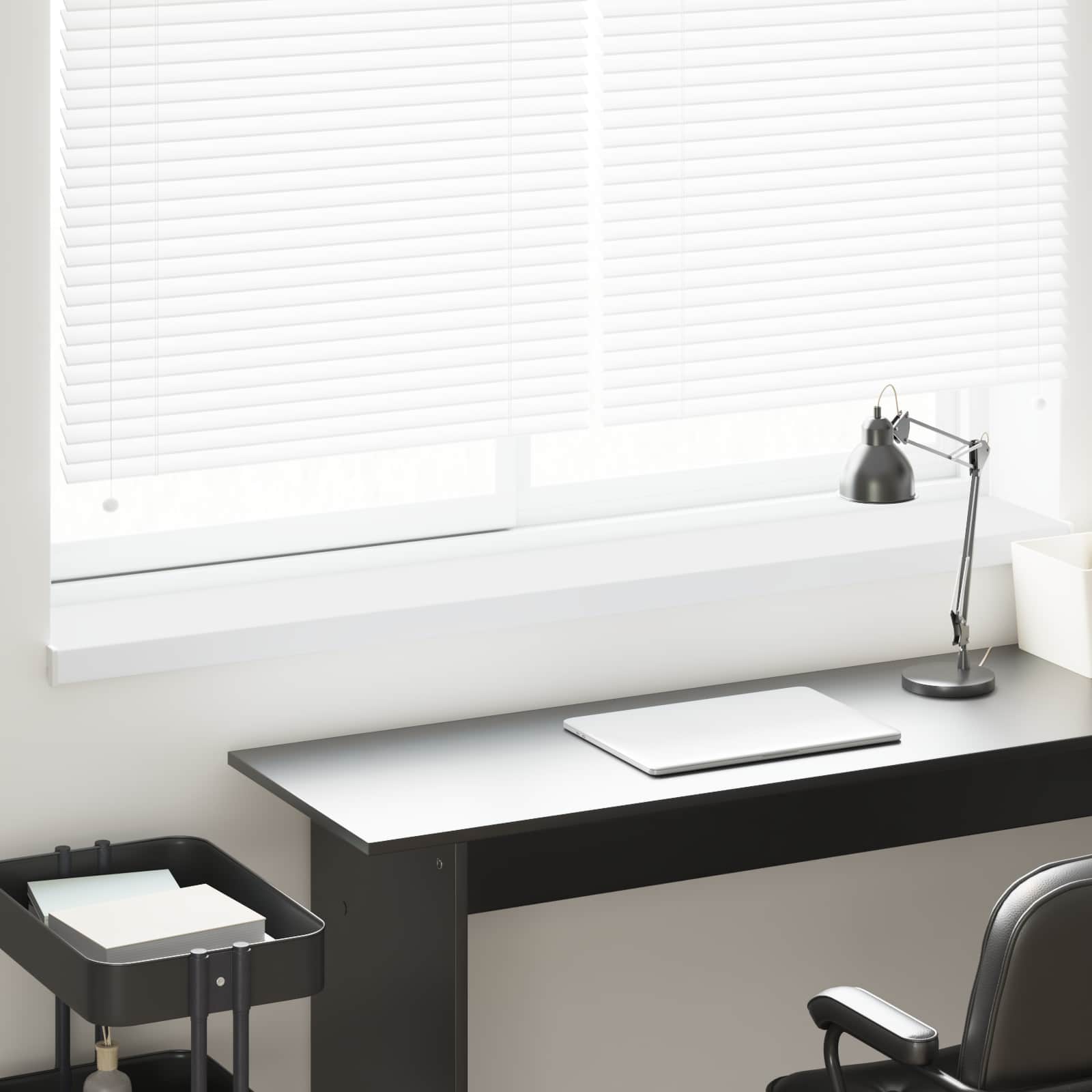 Vindueskarm Hvid 140 x 20 x 4,5 cm PVC