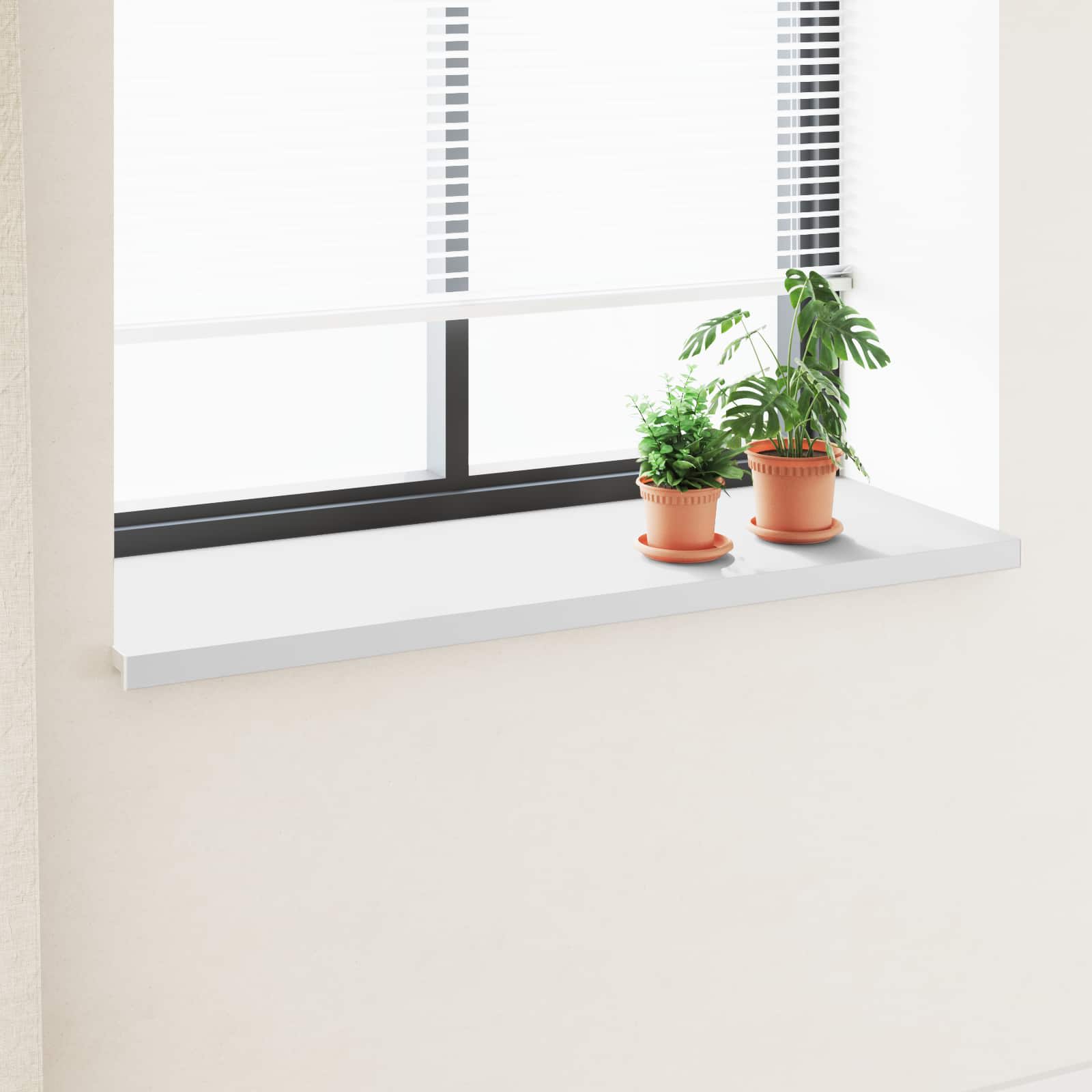 Vindueskarm Hvid 160 x 50 x 4,5 cm PVC