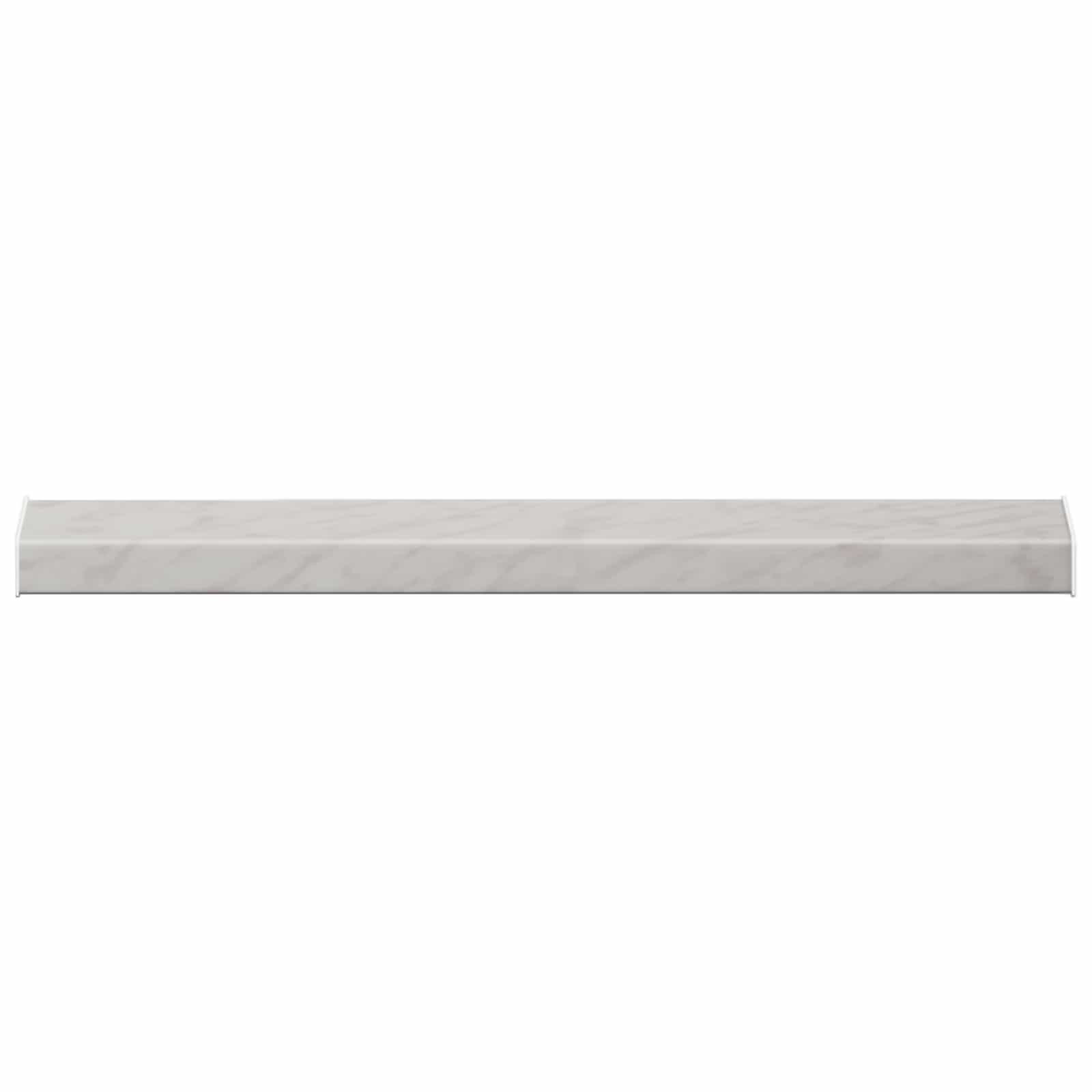 Vindueskarm Marmor tekstur 100 x 10 x 4,5 cm PVC