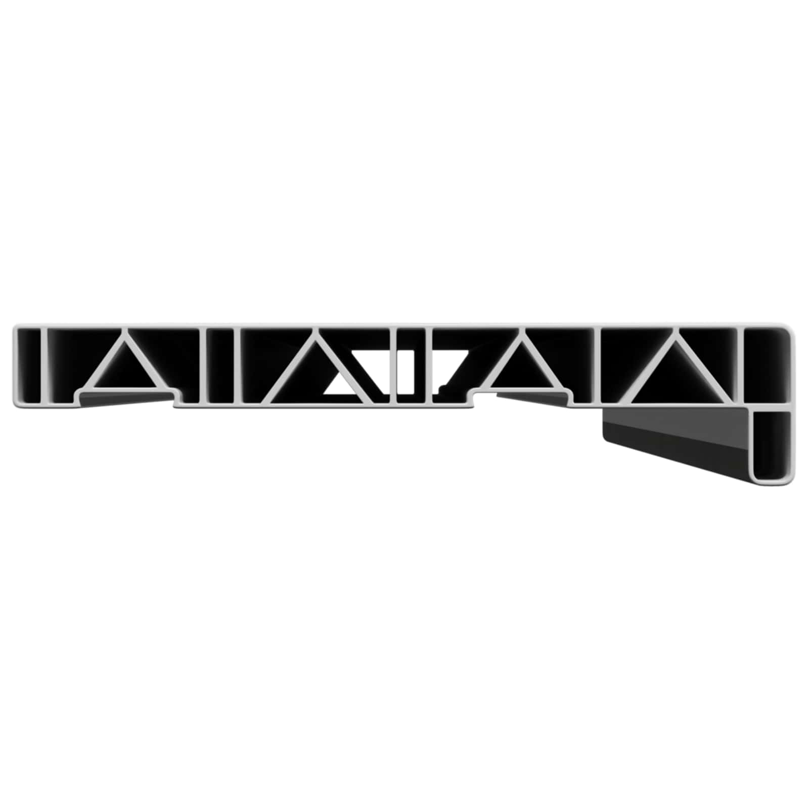 Vindueskarm Marmor tekstur 60 x 20 x 4,5 cm PVC