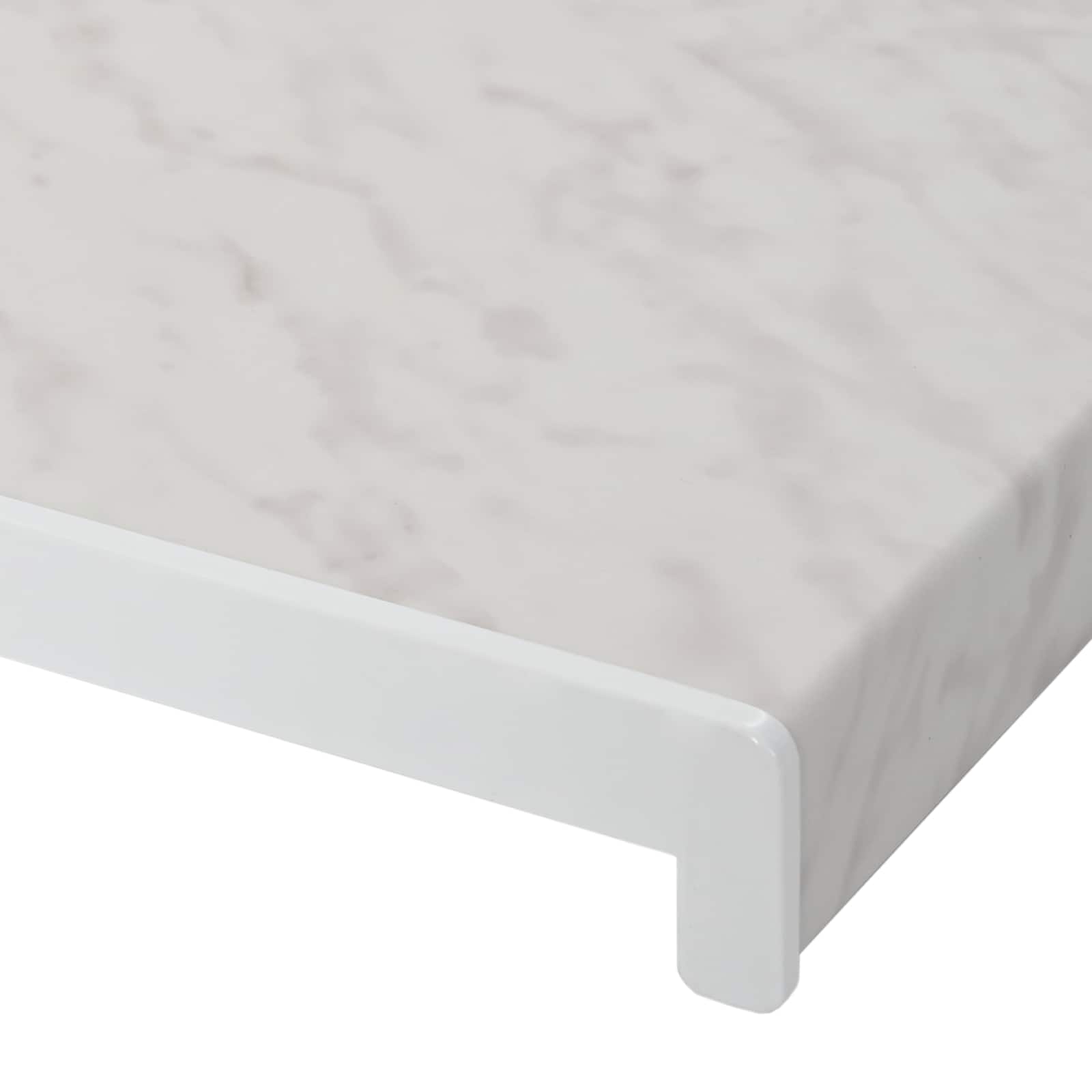 Vindueskarm Marmor tekstur 140 x 20 x 4,5 cm PVC