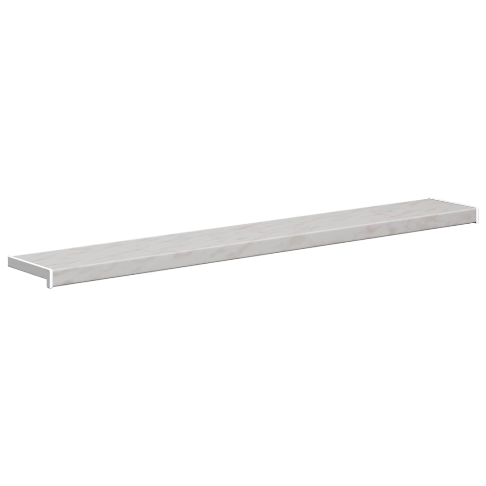 Vindueskarm Marmor tekstur 140 x 20 x 4,5 cm PVC