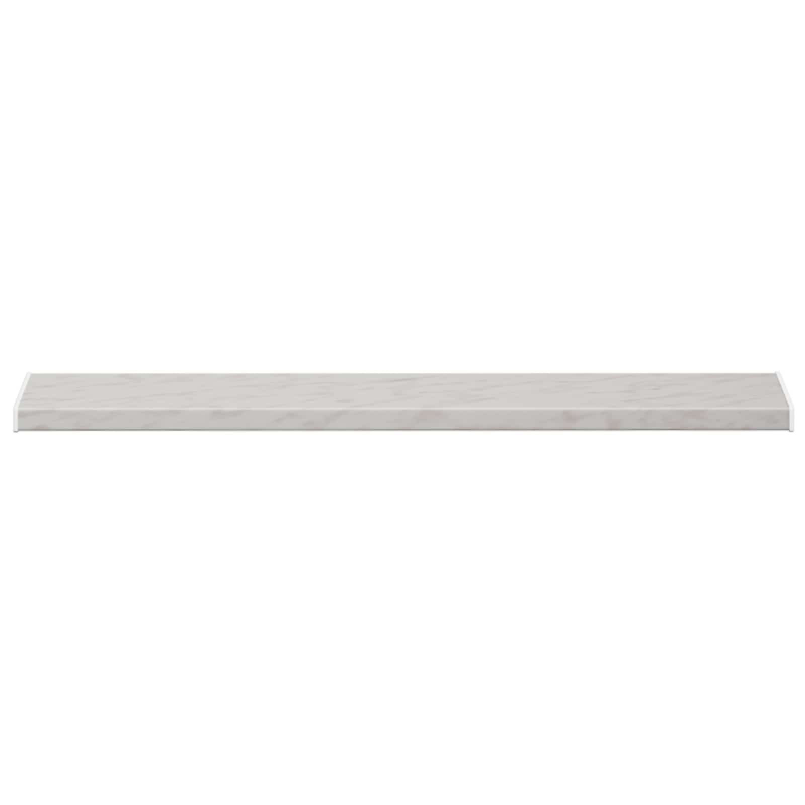 Vindueskarm Marmor tekstur 140 x 20 x 4,5 cm PVC
