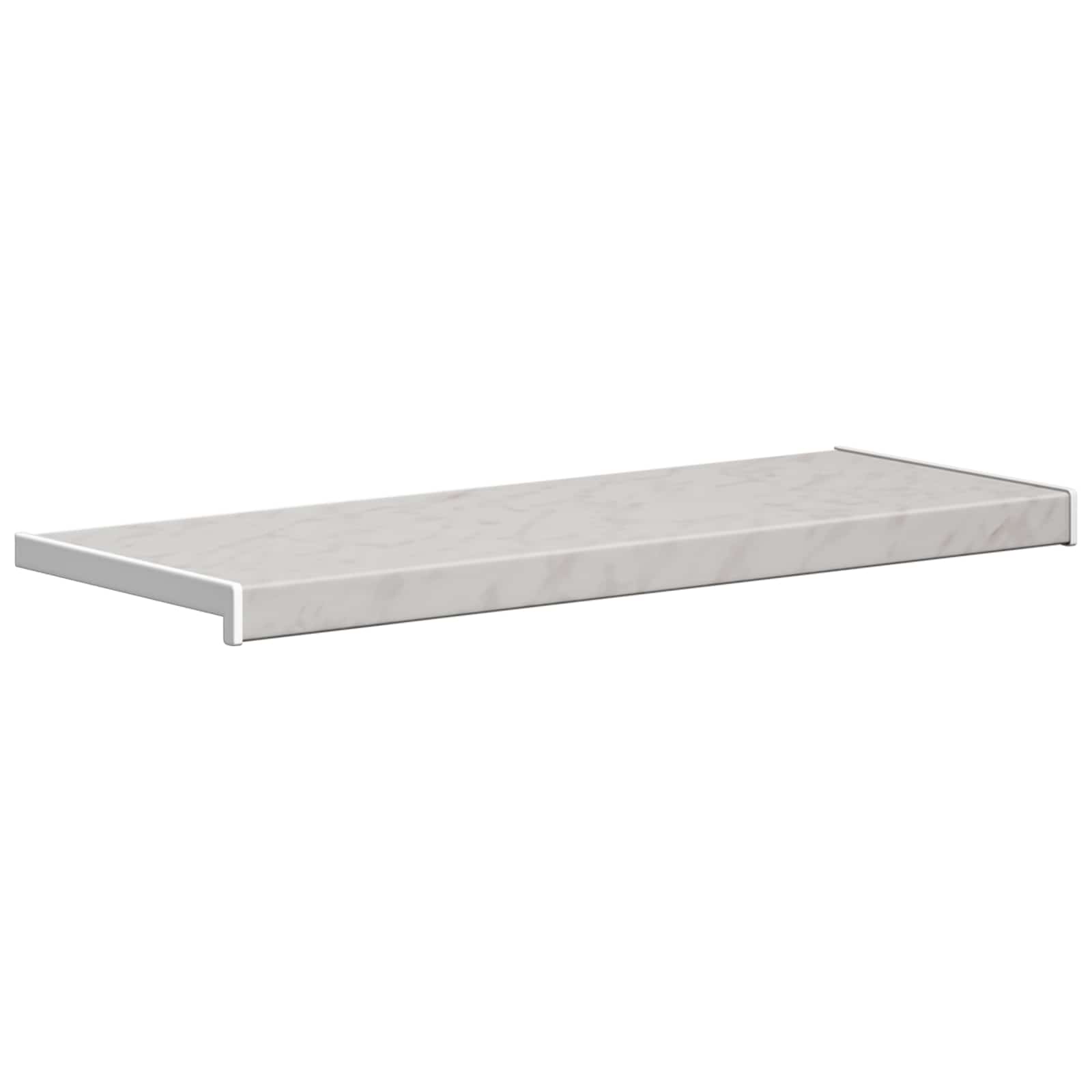Vindueskarm Marmor tekstur 100 x 30 x 4,5 cm PVC