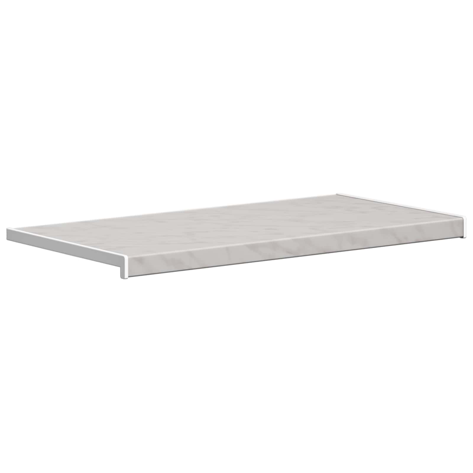 Vindueskarm Marmor tekstur 100 x 45 x 4,5 cm PVC