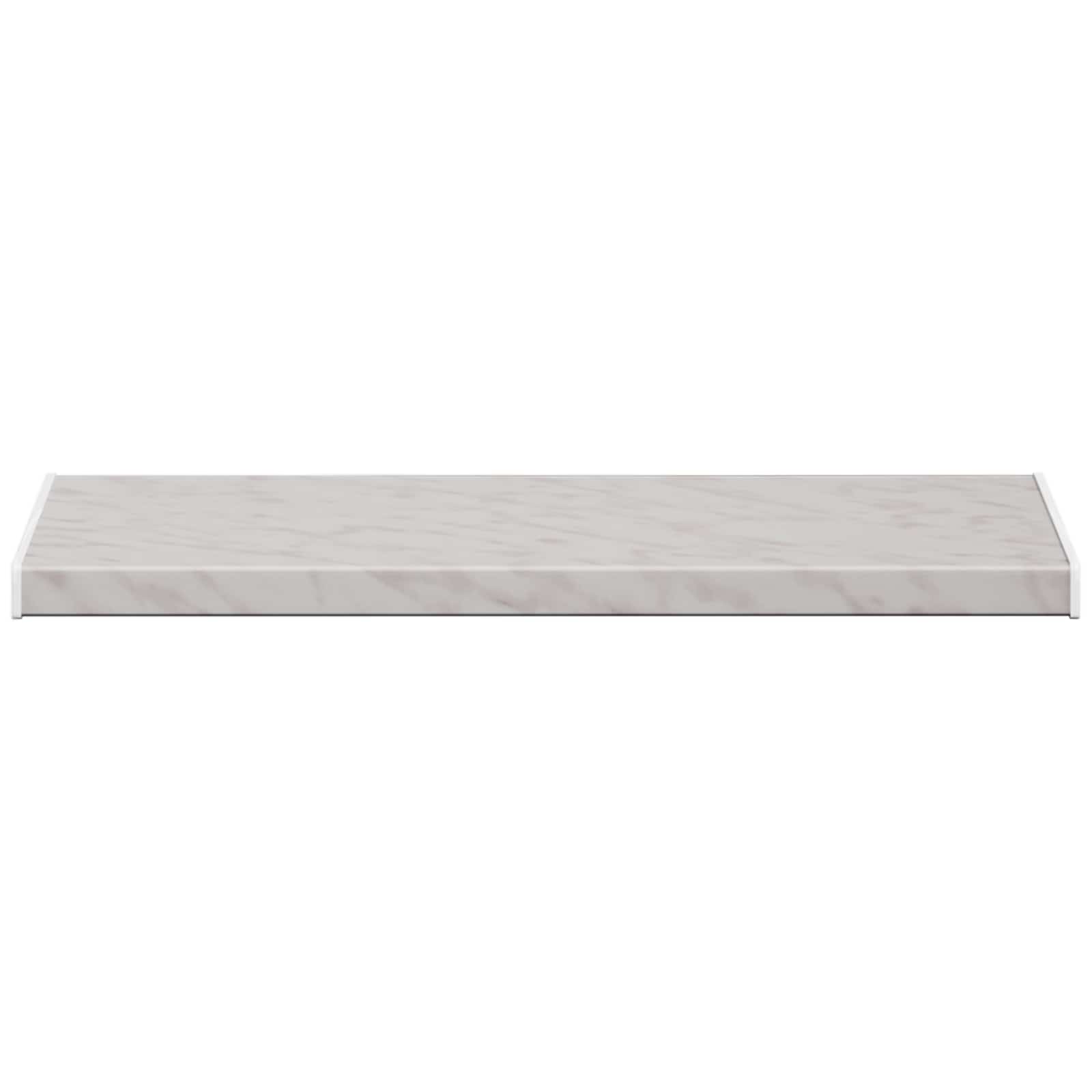 Vindueskarm Marmor tekstur 100 x 45 x 4,5 cm PVC