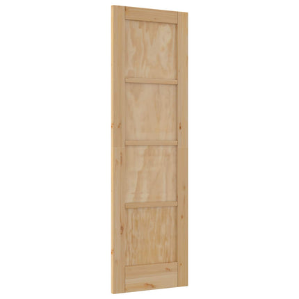 Indvendig Dør 61 x 198,5 cm Krydsfinér Naturfarvet