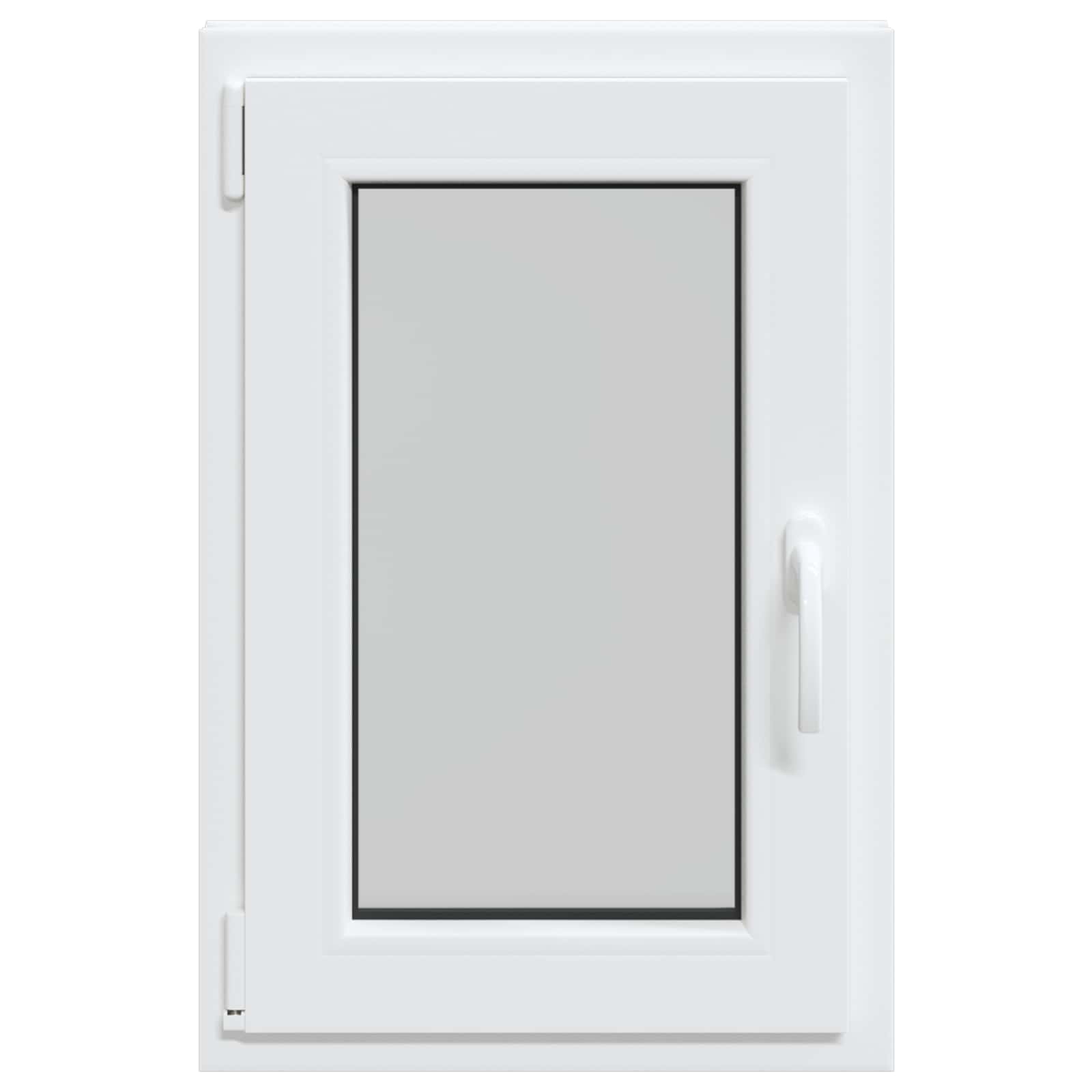 Kældervindue RISOR 50 x 75 cm PVC og glas Hvid