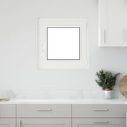 Kældervindue RISOR 50 x 50 cm PVC og glas Antracit