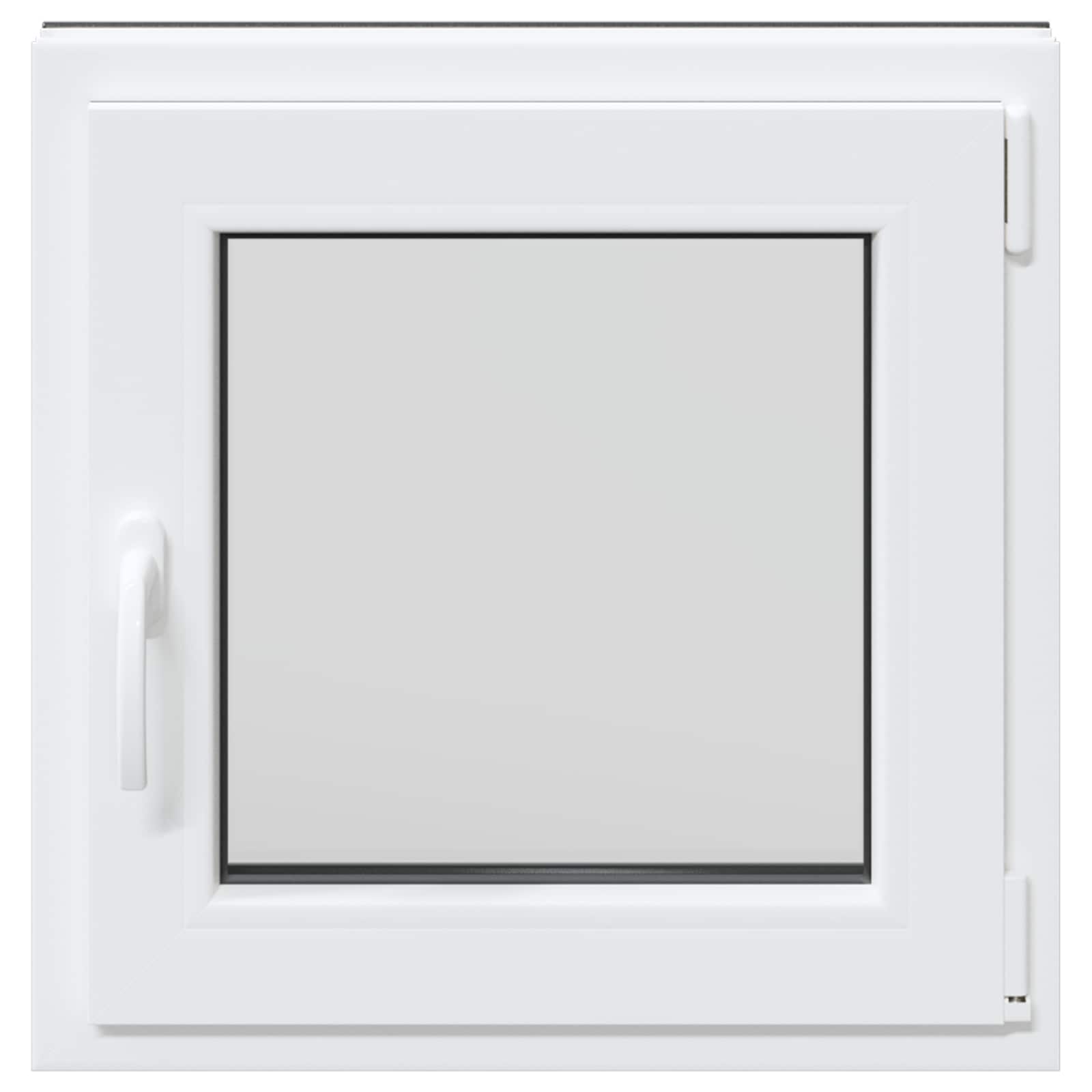 Kældervindue RISOR 50 x 50 cm PVC og glas Antracit
