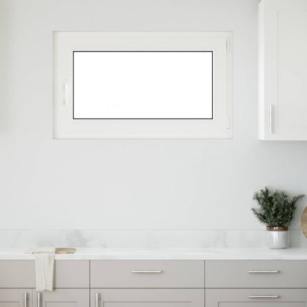 Kældervindue indvendig farve hvid RISOR 100 x 70 cm