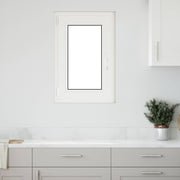 Kældervindue RISOR 50 x 75 cm PVC og glas Antracit