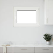 Kældervindue RISOR 60 x 100 cm PVC og glas Antracit