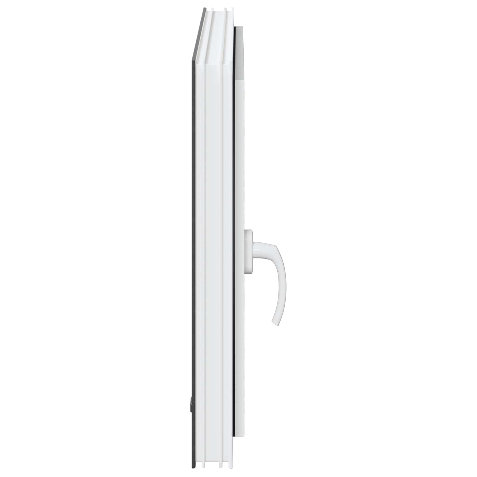 Kældervindue RISOR 60 x 100 cm PVC og glas Antracit