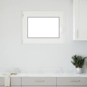 Kældervindue RISOR 90 x 60 cm PVC og glas Antracit