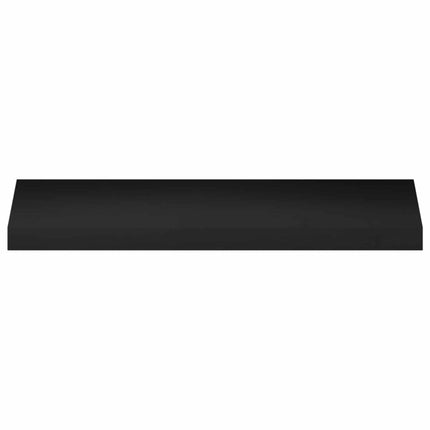 Trappetrin 2 stk. 90 x 30 x 2 cm Sort Solid bøg