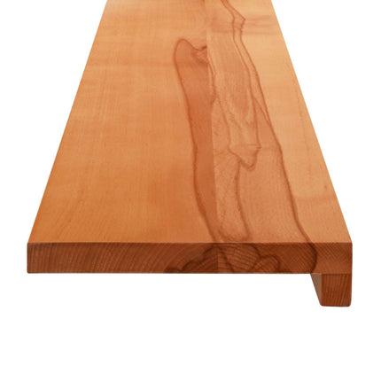 Trappetrin 4 stk. 100 x 25 x 2 cm Lys Brun Solid bøg
