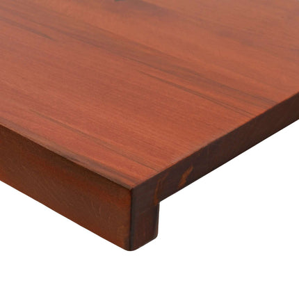 Trappetrin 4 stk. 80 x 30 x 2 cm Brun Solid bøg