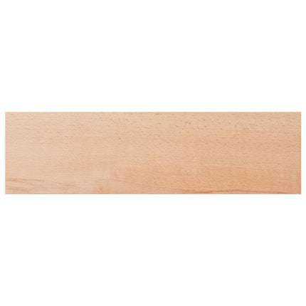 Trappetrin 8 stk. 100 x 30 x 2 cm Naturfarvet Solid bøg