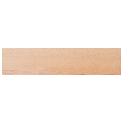 Trappetrin 12 stk. 120 x 30 x 2 cm Naturfarvet Solid bøg