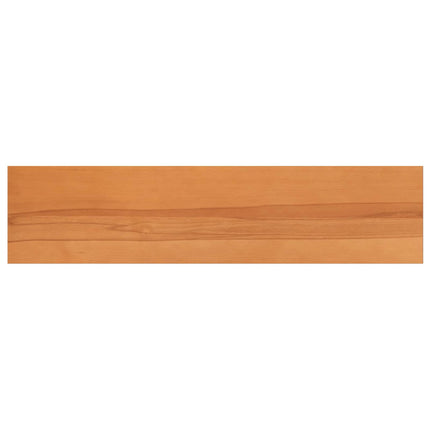 Trappetrin 12 stk. 110 x 30 x 2 cm Lys Brun Solid bøg