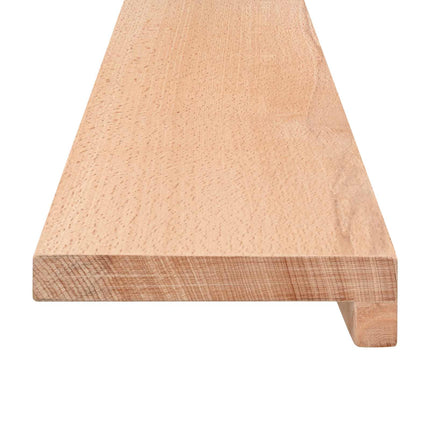 Trappetrin 20 stk. 90 x 25 x 2 cm Naturfarvet Solid bøg