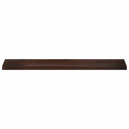 Vindueskarme 2 stk. Mørk Brun 160 x 25 x 2 cm Solid bøg