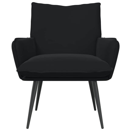 Lænestol Sort Fløjl