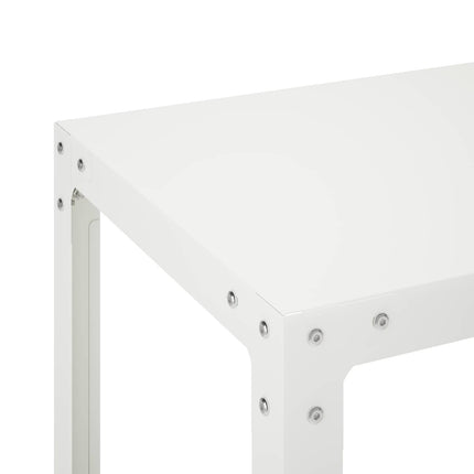 Plantebord 60 x 50 x 80 cm Pulverlakeret stål Hvid