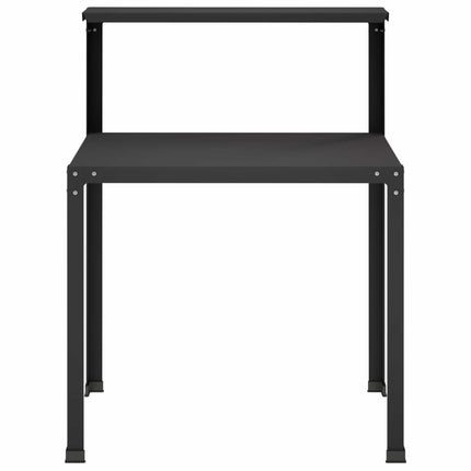 Plantebord 100 x 50 x 104 cm Pulverlakeret stål Sort