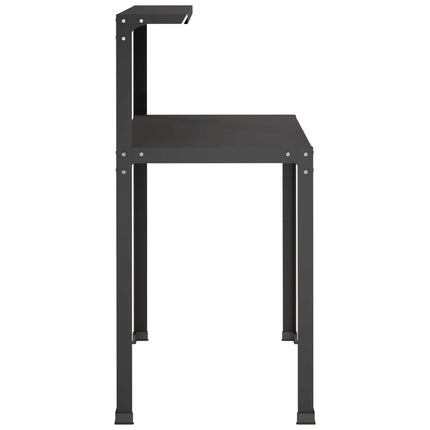 Plantebord 100 x 50 x 104 cm Pulverlakeret stål Sort