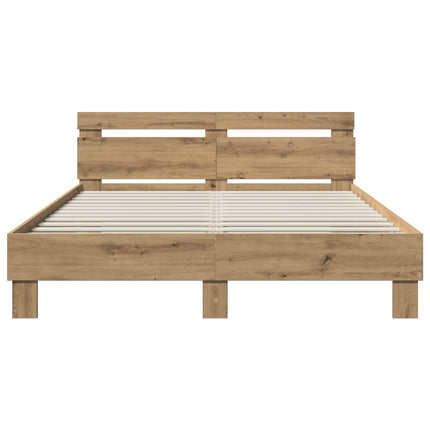 Sengestel Artisan-eg 135 x 190 cm Konstrueret træ