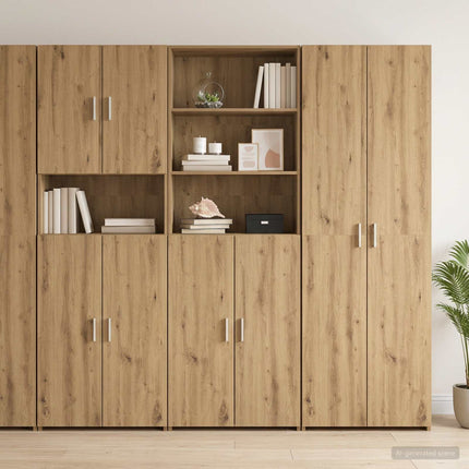 Highboard Artisan-eg 70 x 42,5 x 185 cm Konstrueret træ