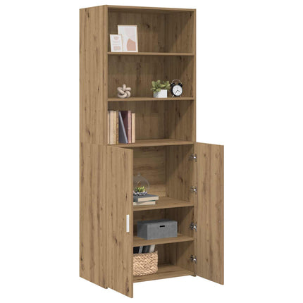 Highboard Artisan-eg 70 x 42,5 x 185 cm Konstrueret træ