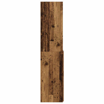 Bogreol Gammelt træ 30 x 42.4 x 185.2 cm